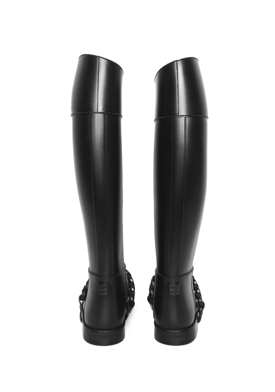 Givenchy Size 35 Chain Strap Rain Boots