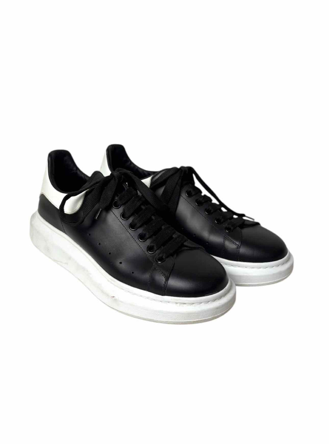 Alexander Mcqueen Size 43 Men's Oversized Leather Sneakers