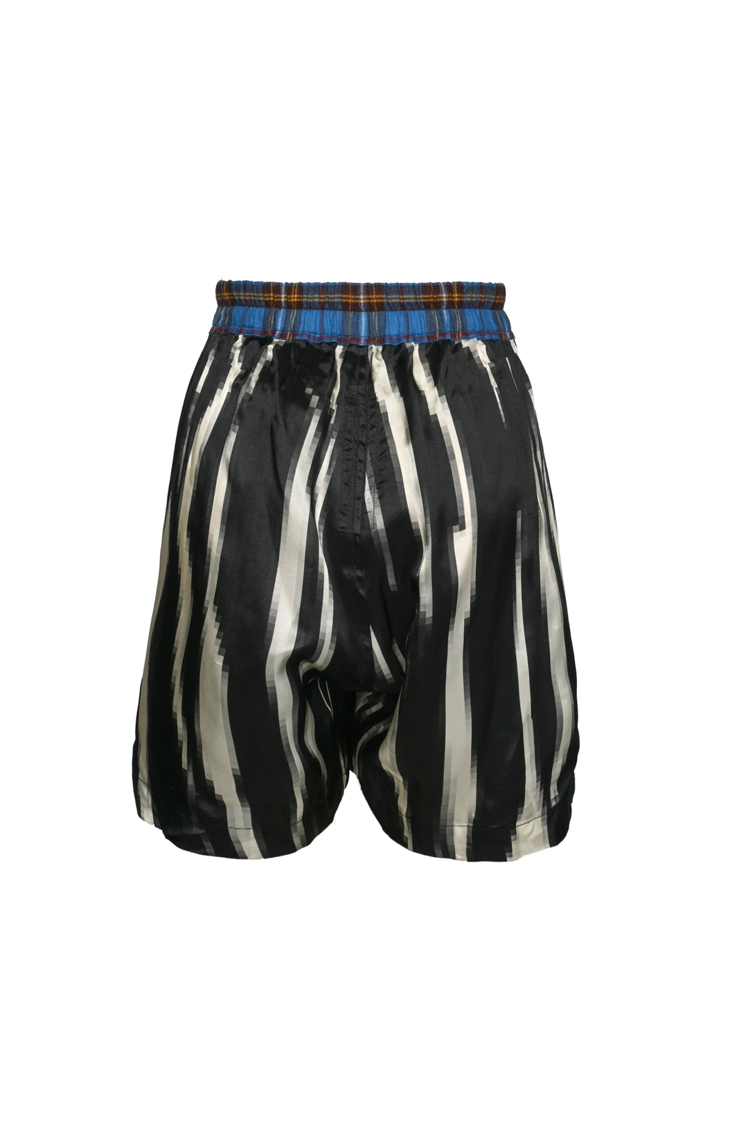 Rick Owens Size 12 Gethsemane F/W 21 Plaid Penta Shorts