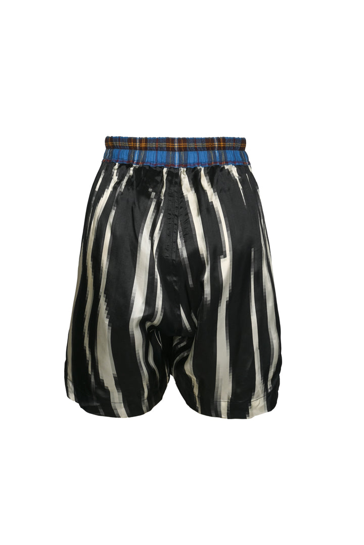 Rick Owens Size 12 Gethsemane F/W 21 Plaid Penta Shorts