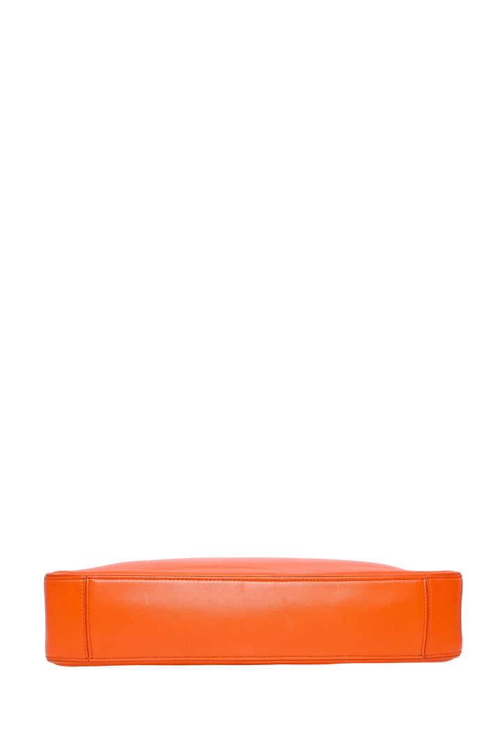 Celine 2012 Nappa Side Lock Dragonne Shoulder Bag