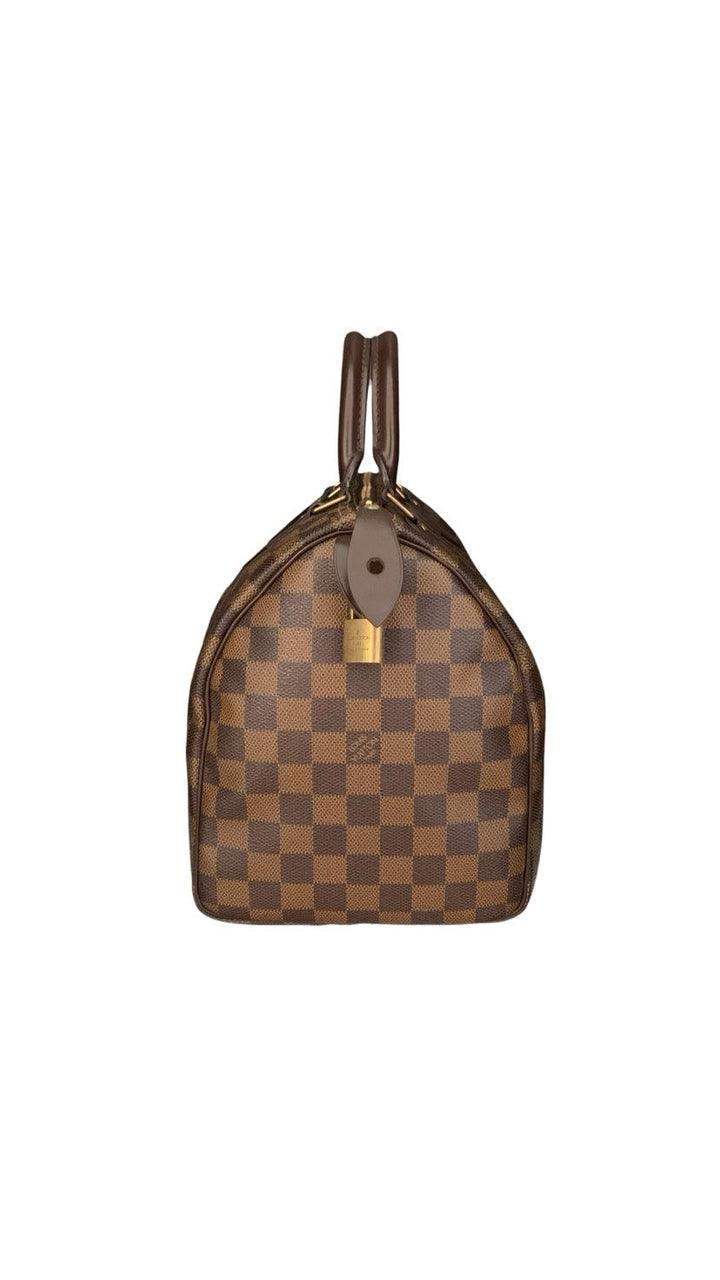 Louis Vuitton Damier Ebene Speedy 30  Purse