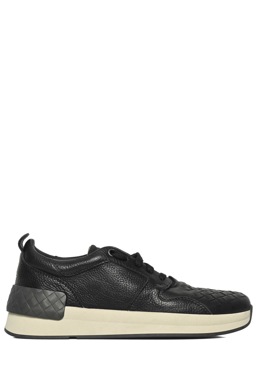 Bottega Veneta Size 39 Woven Leather Sneaker