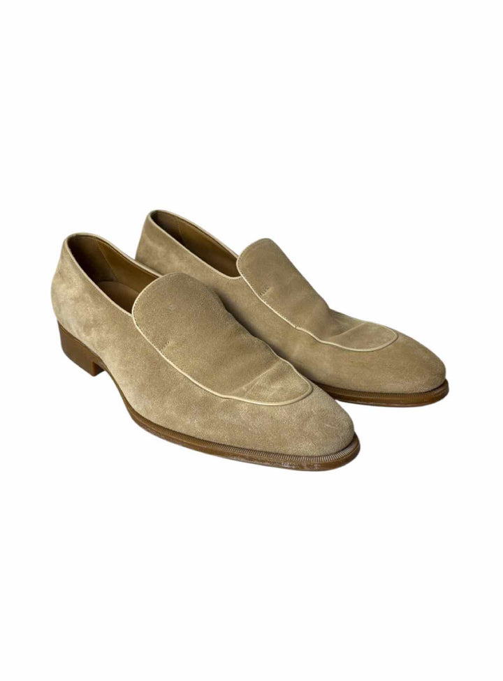 Giorgio Armani Size 43.5 Men's Suede Loafer Shoes