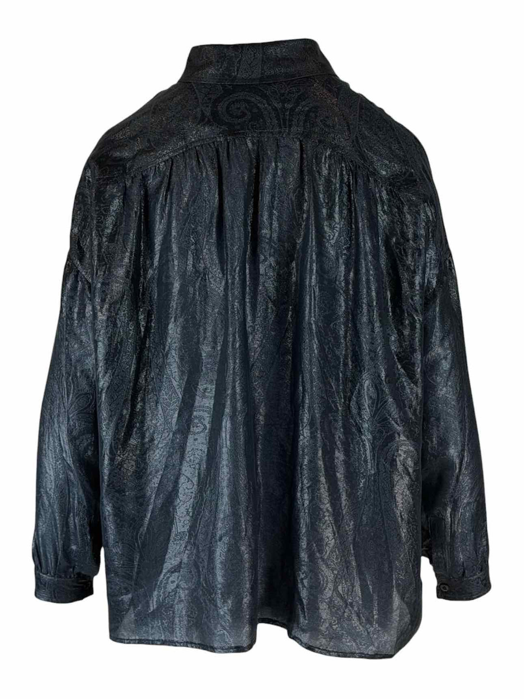 Gucci Size 38 2013 Shimmer Pattern Blouse