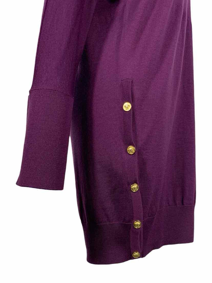 Versace Size 38 V Neck Sweater Dress