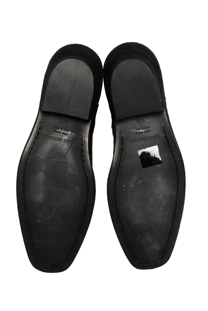 Haider Ackermann Size 39.5 Laser Cut Low Chelsea Boot