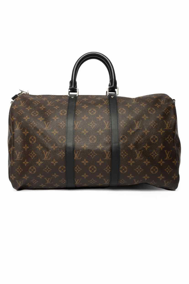 Louis Vuitton Monogram Keepall 45 Bandouliere Duffle Bag