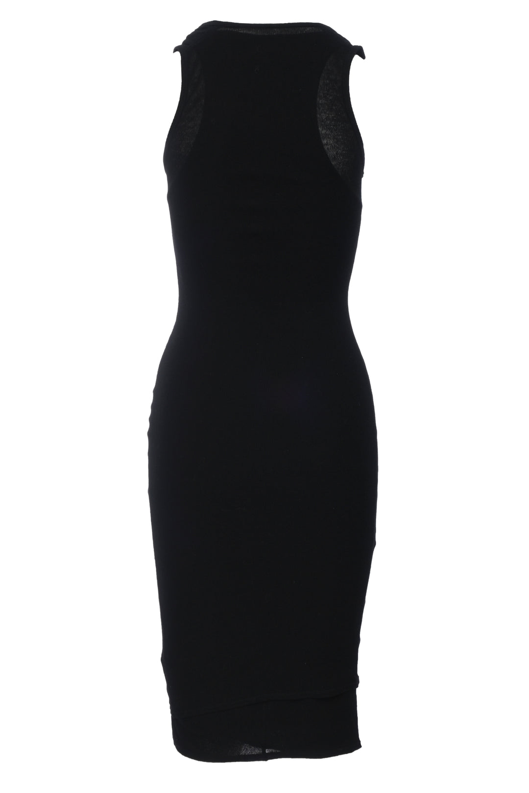 Proenza Schouler Size S Layered Ribbed Midi Dress