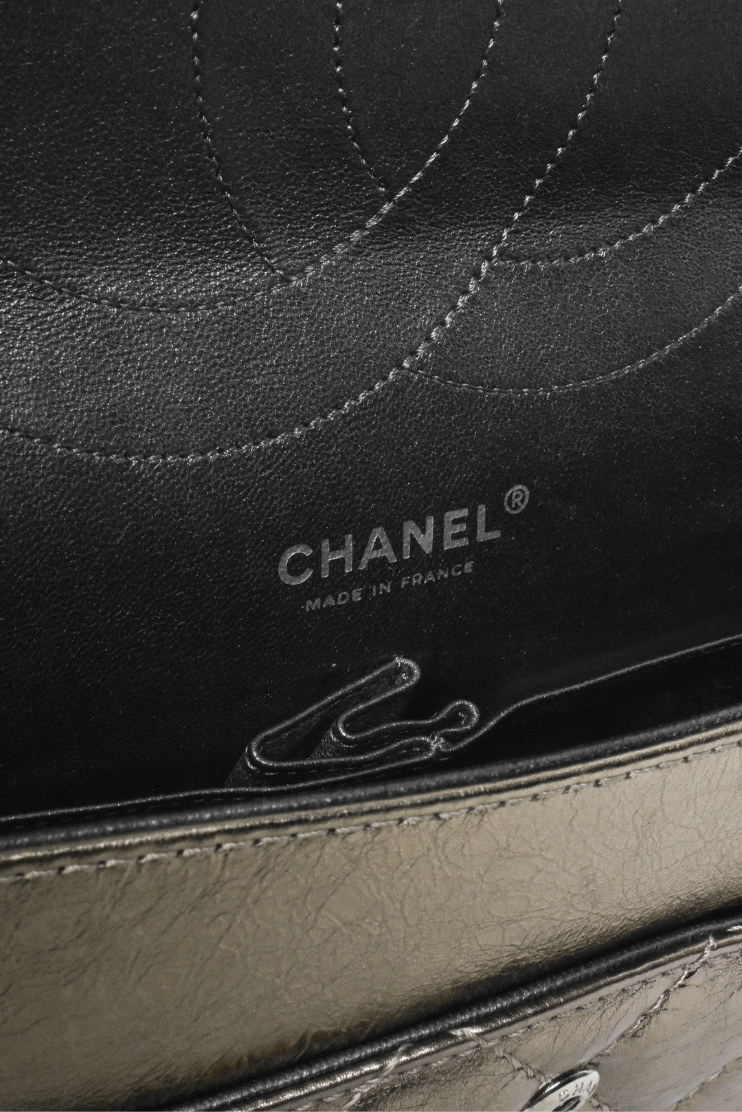 Chanel 2006-2008 Metallic Aged Calfskin Quilted 2.55 Reissue Double Flap Bag