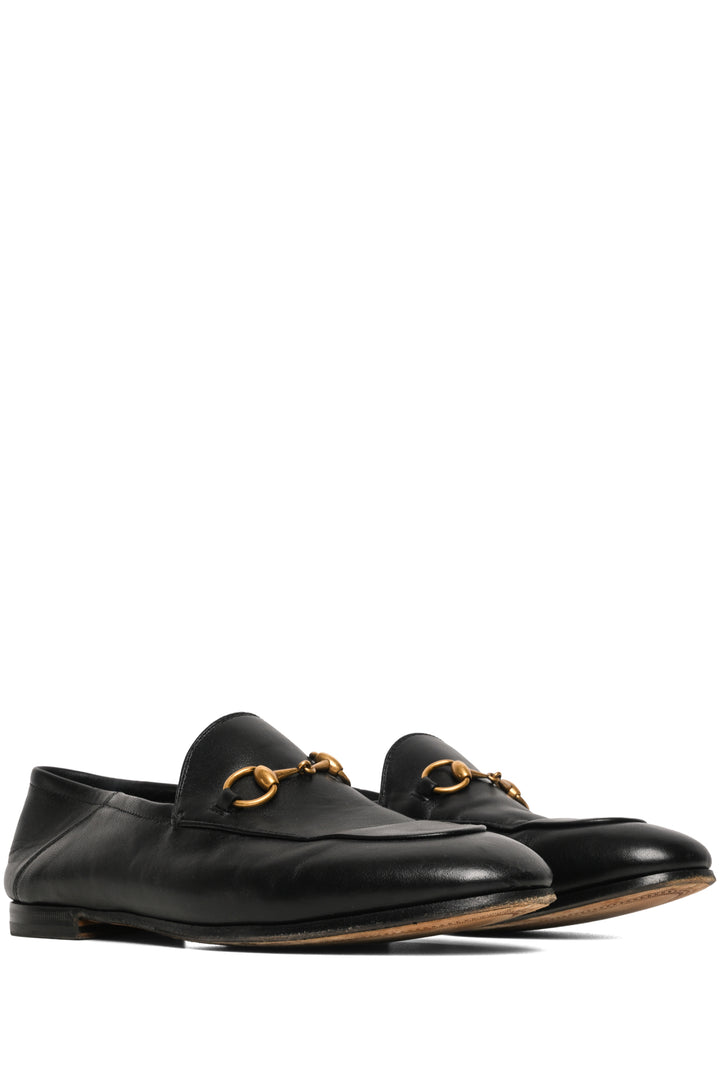 Gucci Size 36 Jordaan Horsebit Leather Loafers