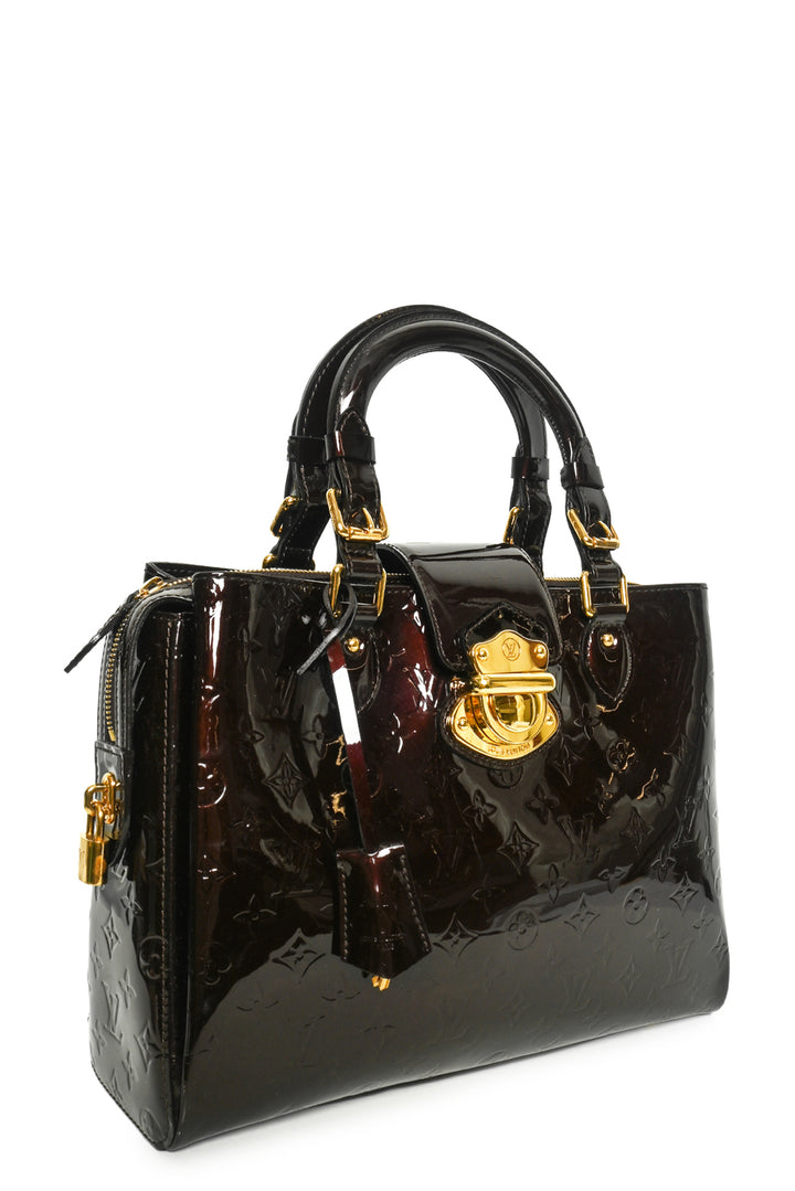 Louis Vuitton Amarante Monogram Vernis Melrose Avenue Tote