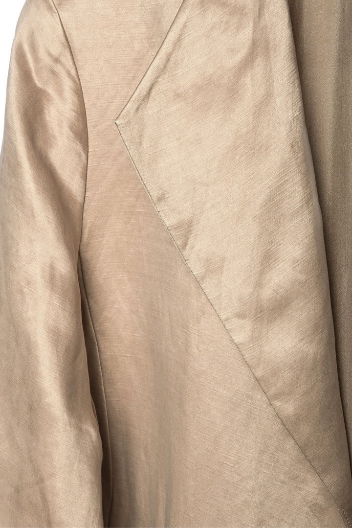 Eileen Fisher Size XL Linen & Silk Blend Coat