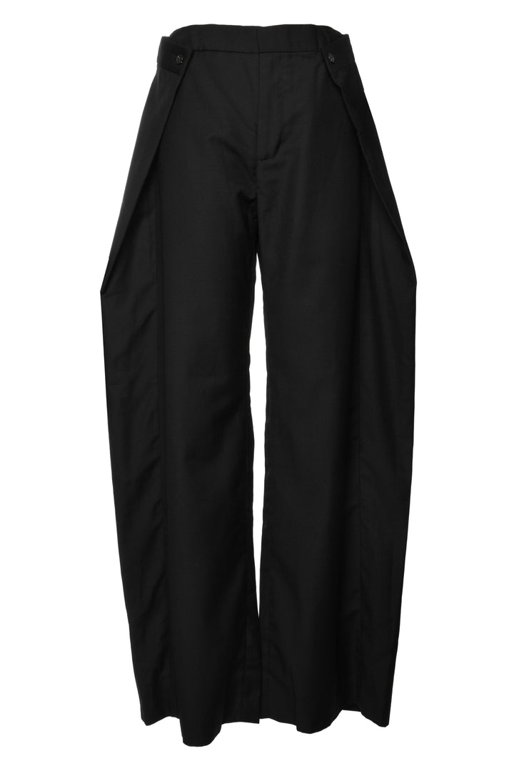 St. Agni Size XS Fold Detail Trousers