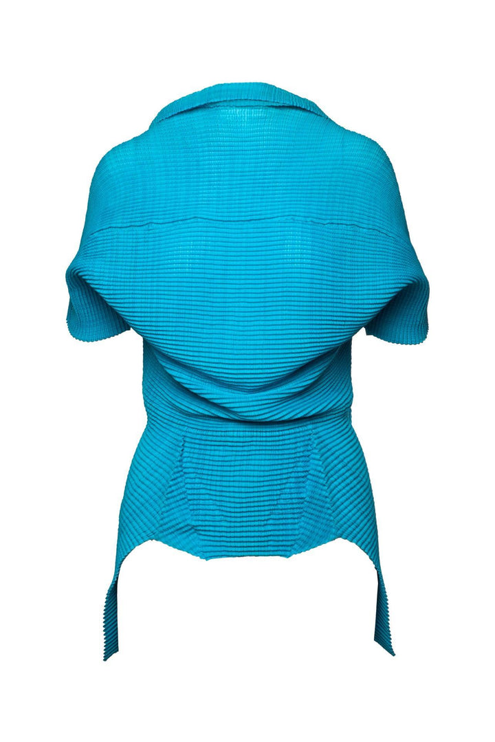 Issey Miyake Size 2 Pleated Cardigan