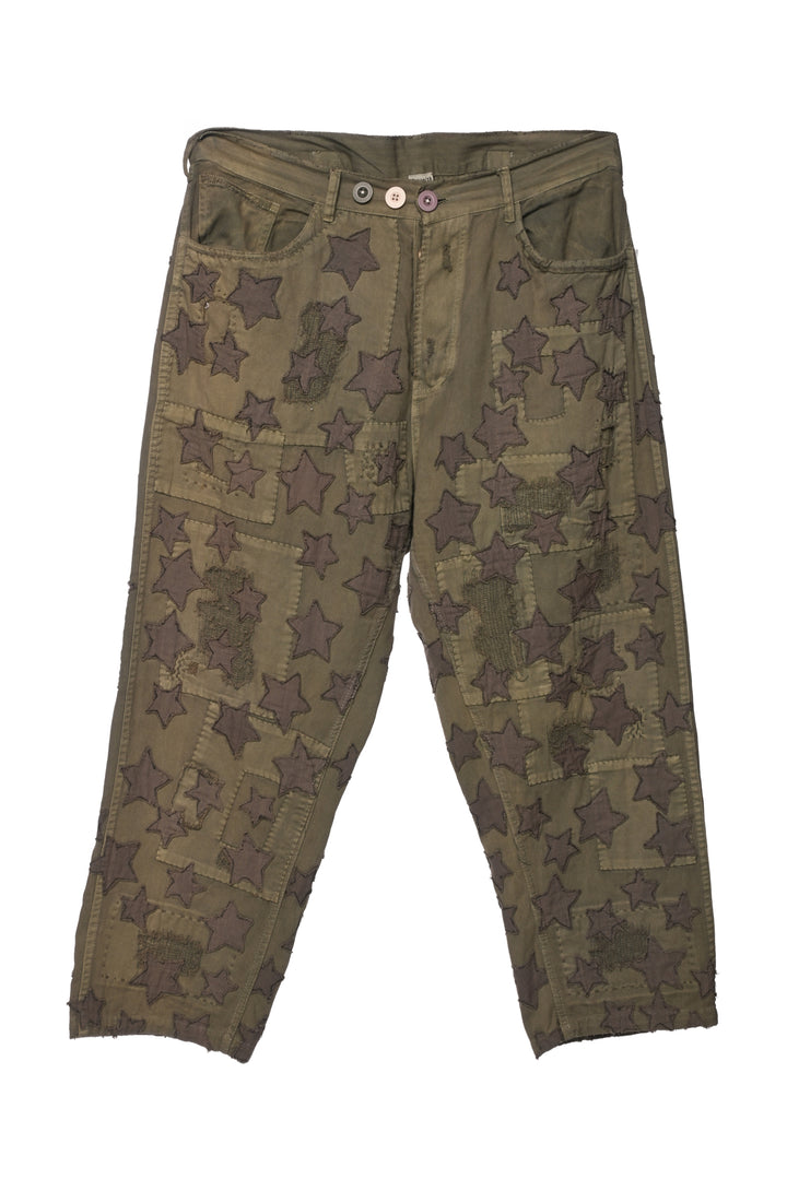 Magnolia Pearl Size OS Star Applique Miner Pants