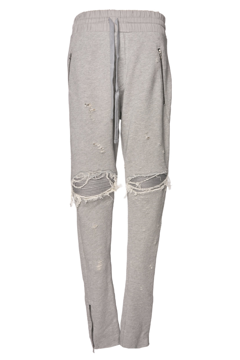 Amiri Size M Men's Distressed Cotton Jogger Sweat Pants
