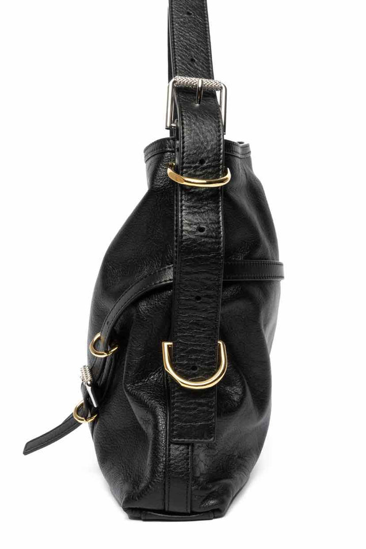 Givenchy Calfskin Medium Voyou Shoulder Bag