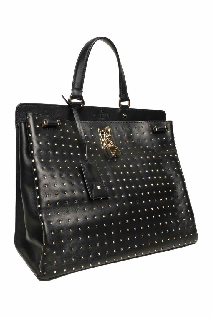 Valentino Joy Lock Rockstud Tote