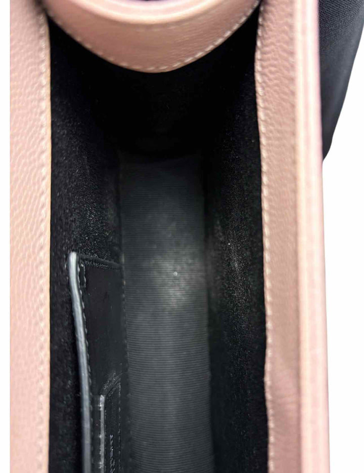 Saint Laurent Kate Classic Grain de Poudre Monogram Clutch