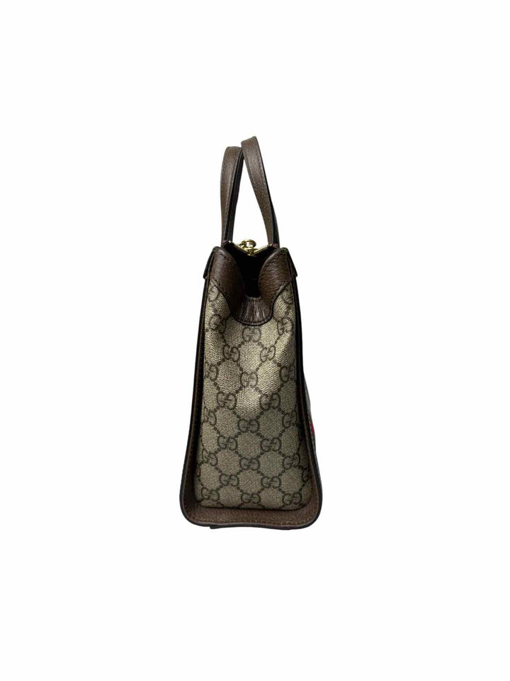 Gucci Ophidia Monogram Coated Canvas Small Tote Purse