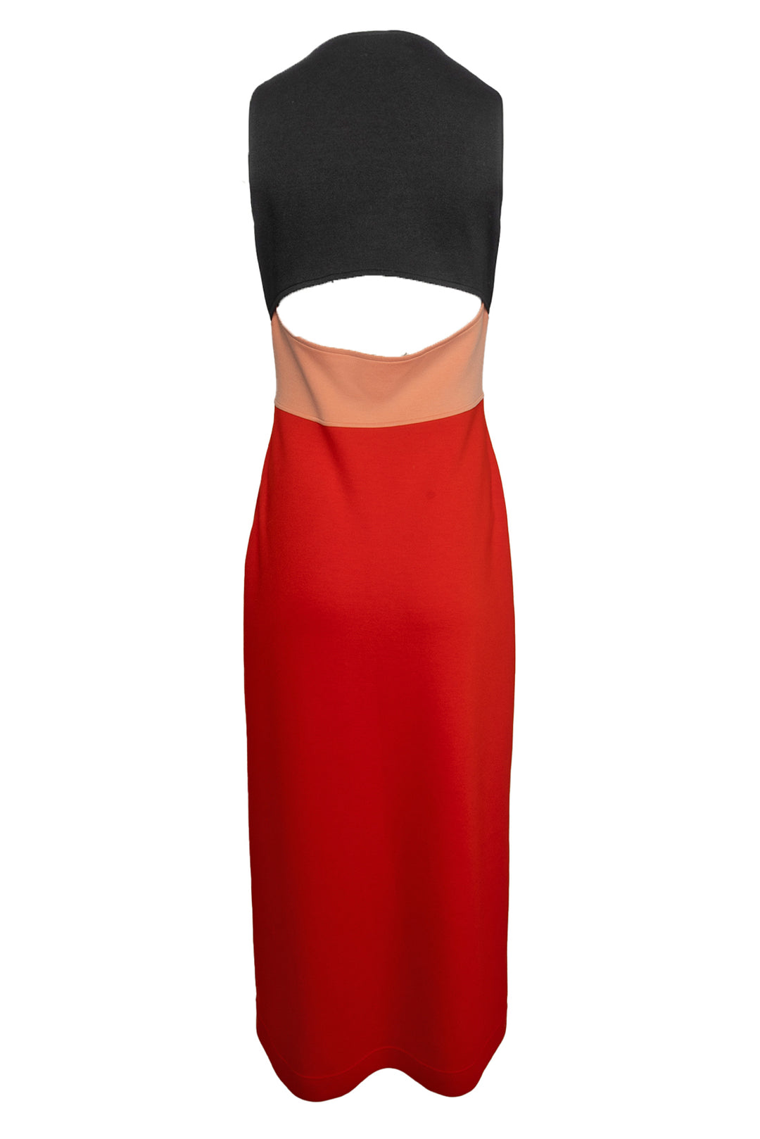 Proenza Schouler Size M Colorblock Jersey Dress