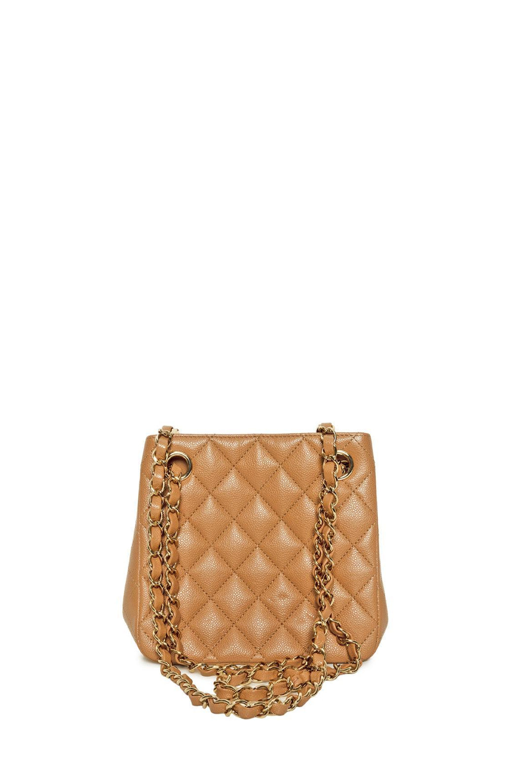 Chanel Caviar Quilted Mini Bucket Bag