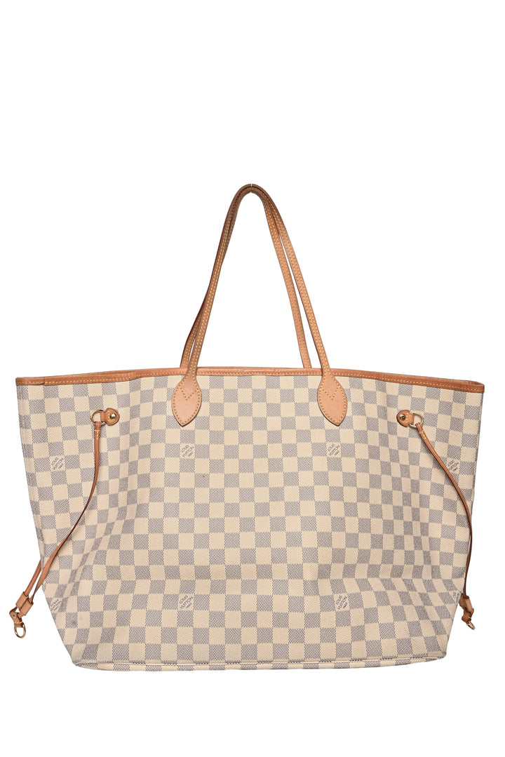 Louis Vuitton 2011 Damier Azur Neverfull GM Tote