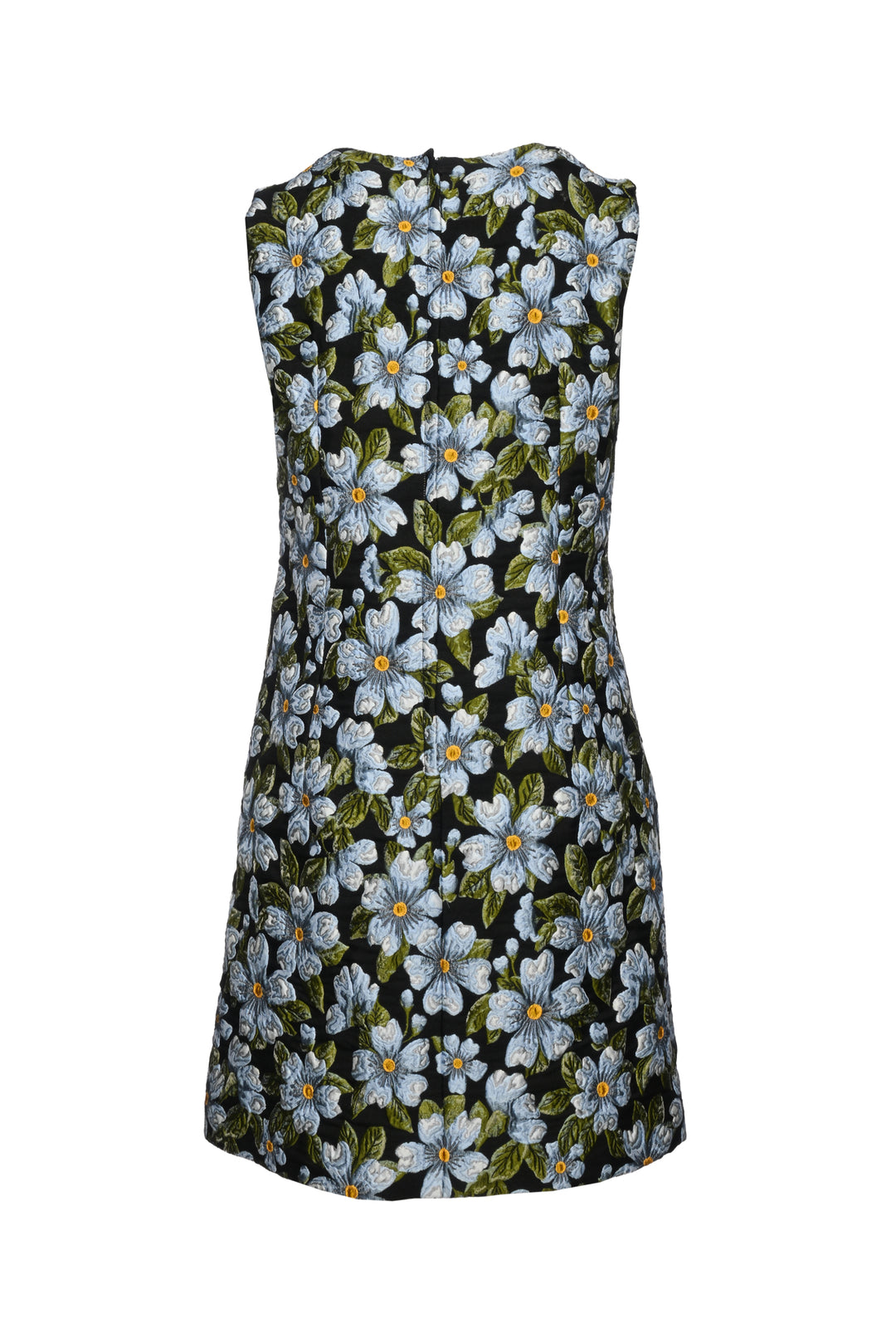 Dolce & Gabbana Size 8 Floral Jacquard Midi Dress