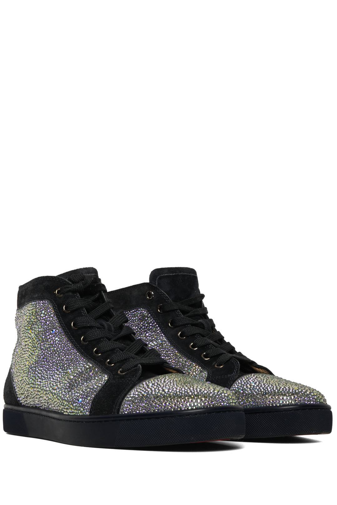 Christian Louboutin Mens Shoe Size 41.5 Louis Strass High Top Sneakers
