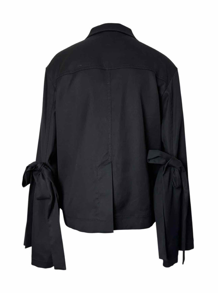 Cecilie Bahnsen Size 6 Cotton Blend Full Sleeve Jacket