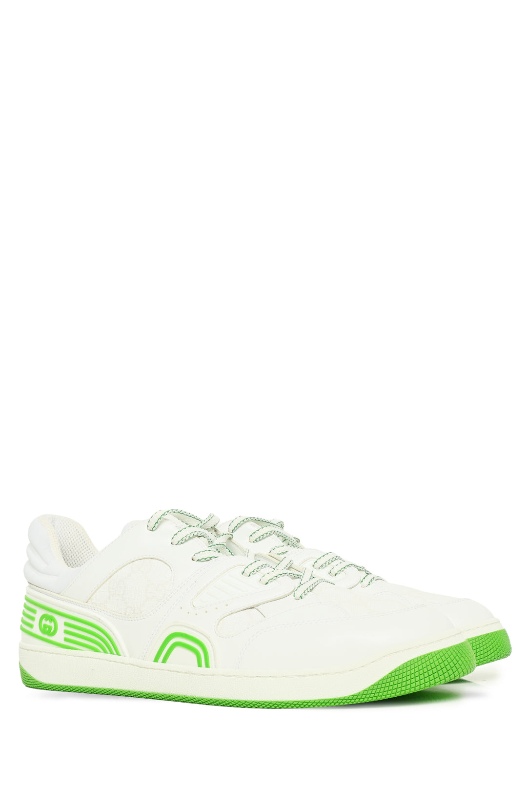 Gucci Size 13 Men's Demetra Basket GG Supreme Sneakers