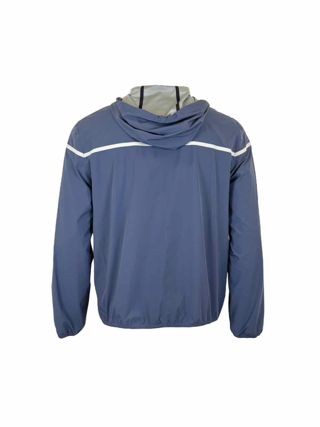 Brunello Cucinelli Size XL Men's Logo Print Shell Hooded Jacket