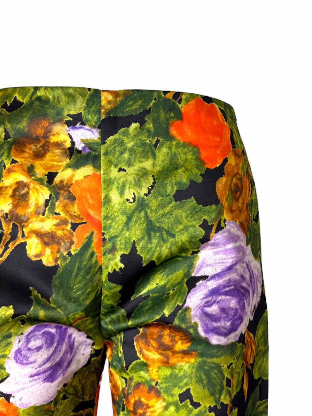Richard Quinn  Size 10 Floral Poly Bermuda Shorts