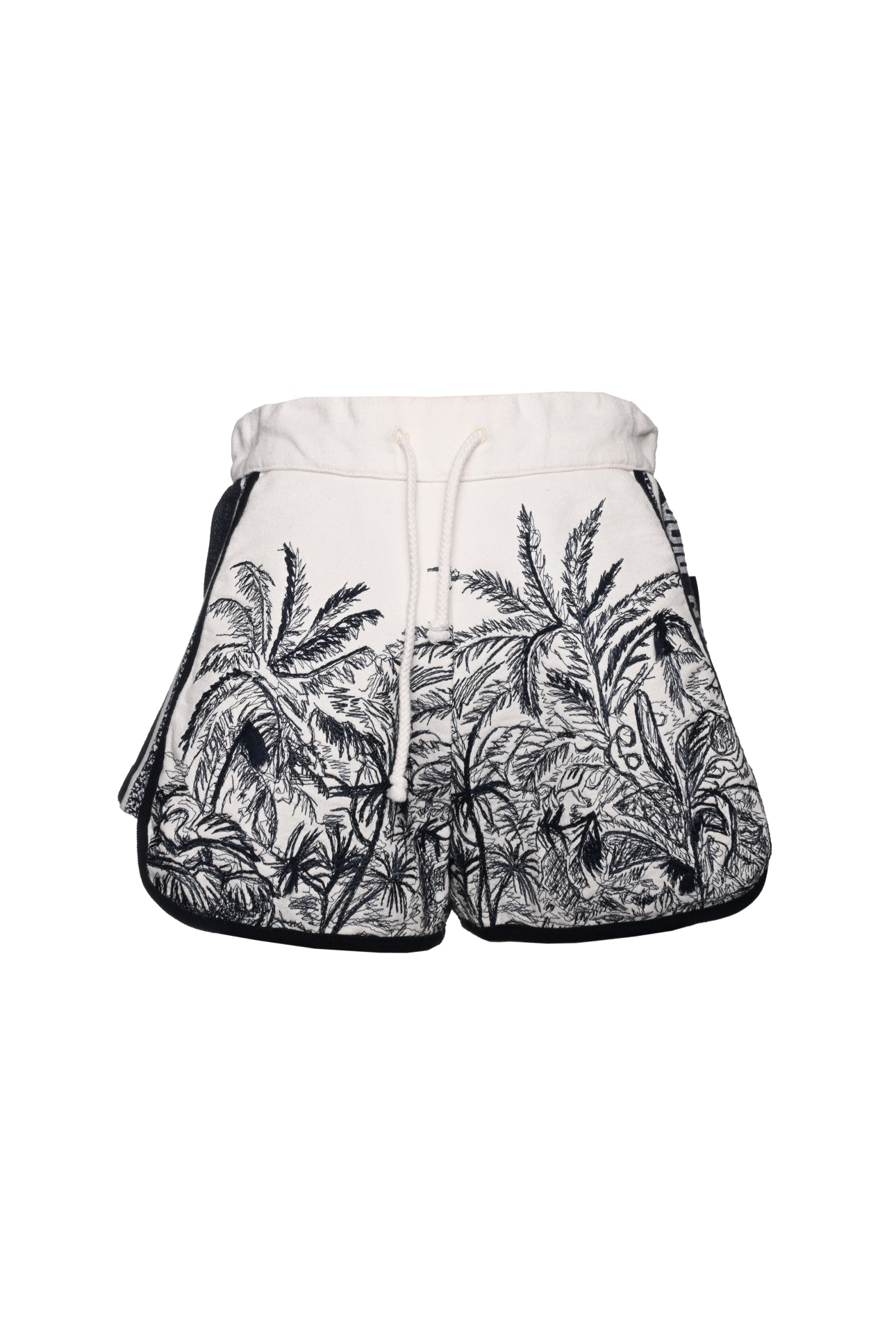 Christian Dior Size S 2021 Jungle Embroidered Shorts - Luxury Used