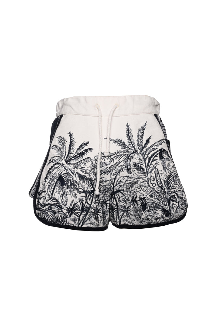 Christian Dior Size S 2021 Jungle Embroidered Shorts