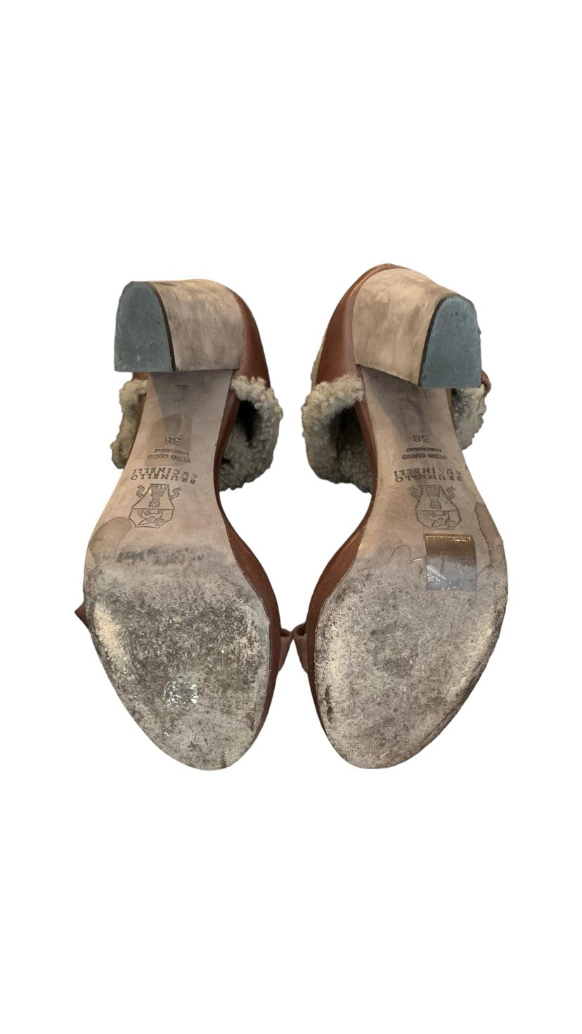 Brunello Cucinelli Size 38 Sandals