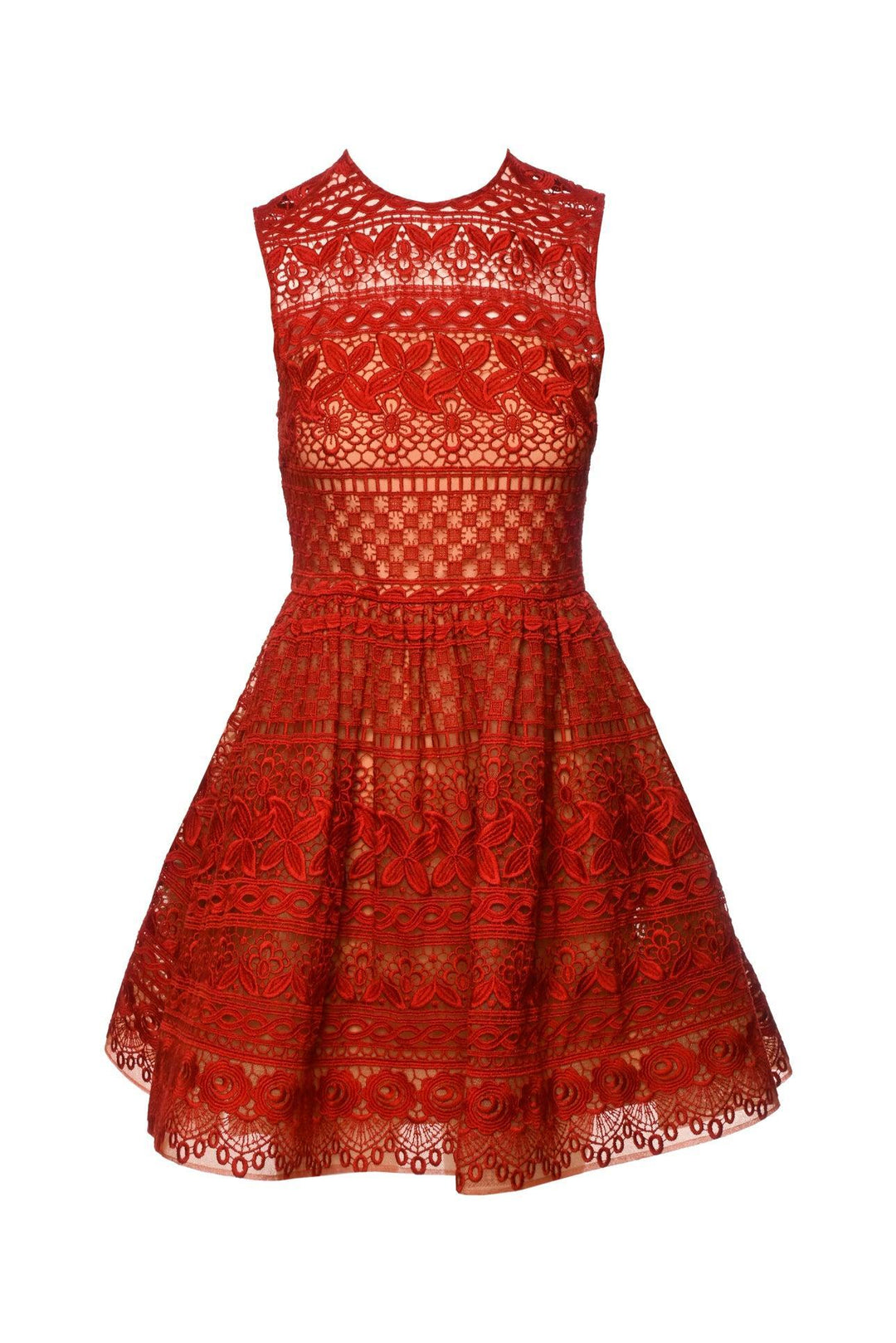 Elie Saab Size 40 Guipure Lace Dress