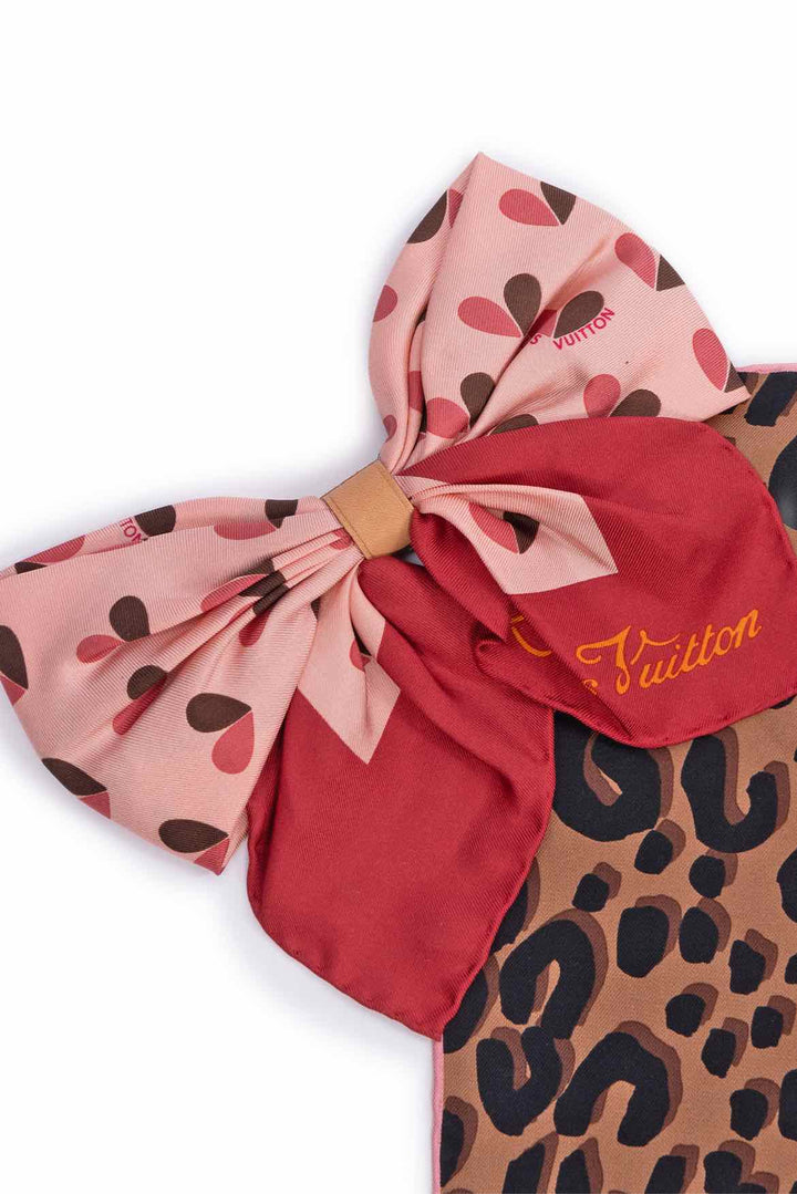 Louis Vuitton Giraffe Silk Scarf