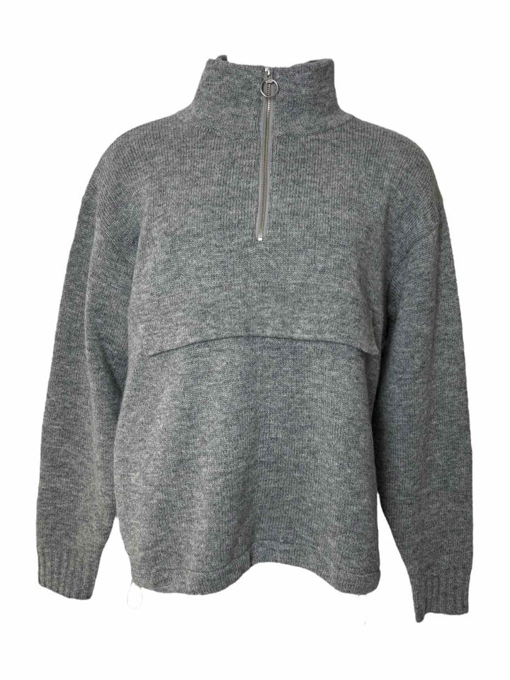 Kapital 5G Shetland Wool Half ZIP Size L Men's Sweater