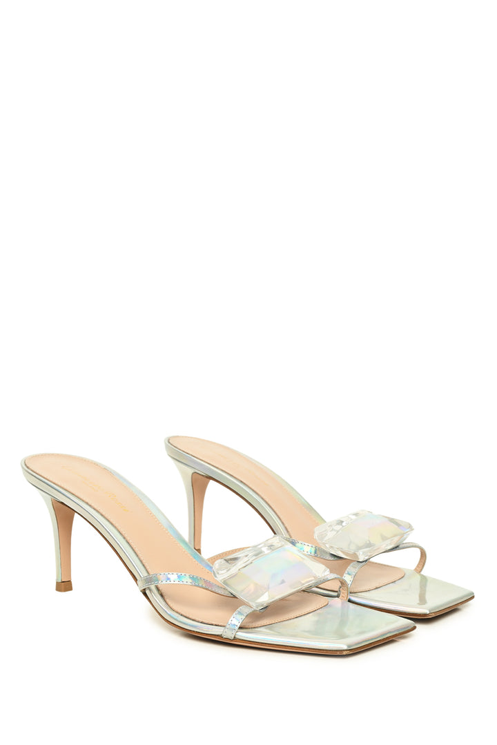 Gianvito Rossi Size 38.5 Jaipur Summer Mule Sandals