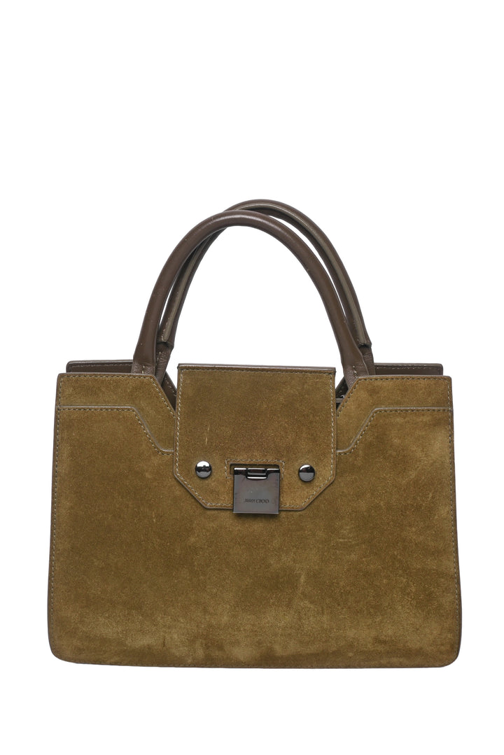 Jimmy Choo Suede Rebel Tote