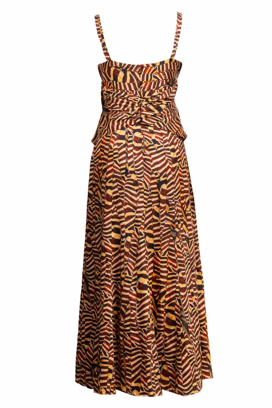 Alexis Size M Morgada Printed Georgette Midi Dress