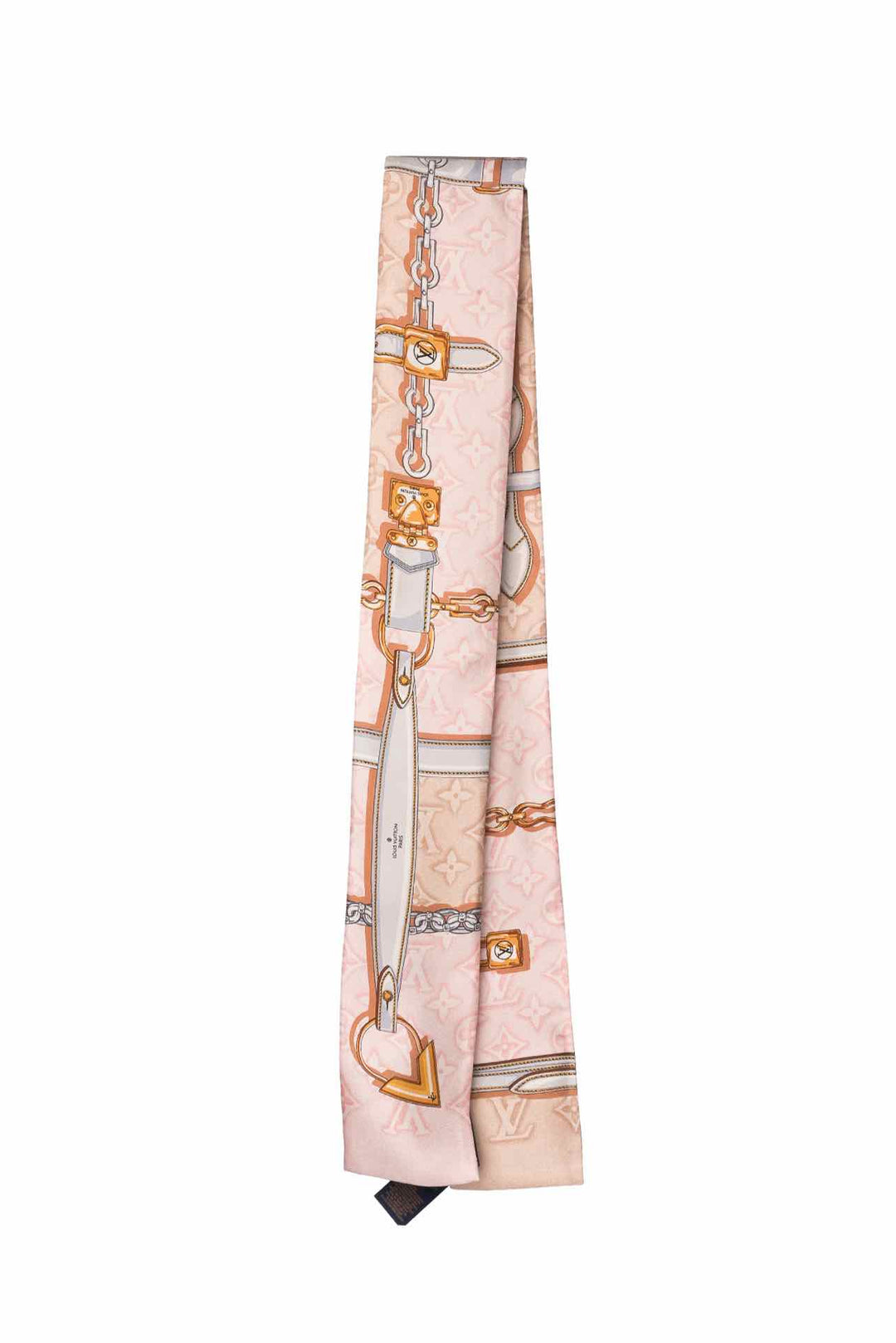 Louis Vuitton Bandeau Silk Monogram Confidential Scarf