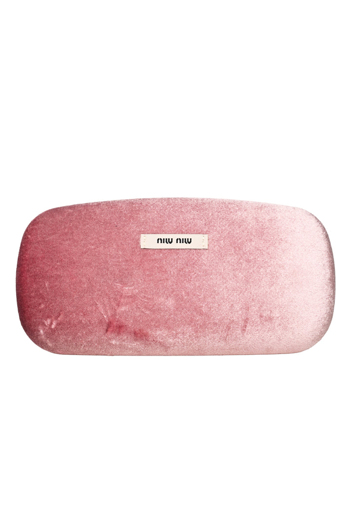 Miu Miu Square Rimless Sunglasses