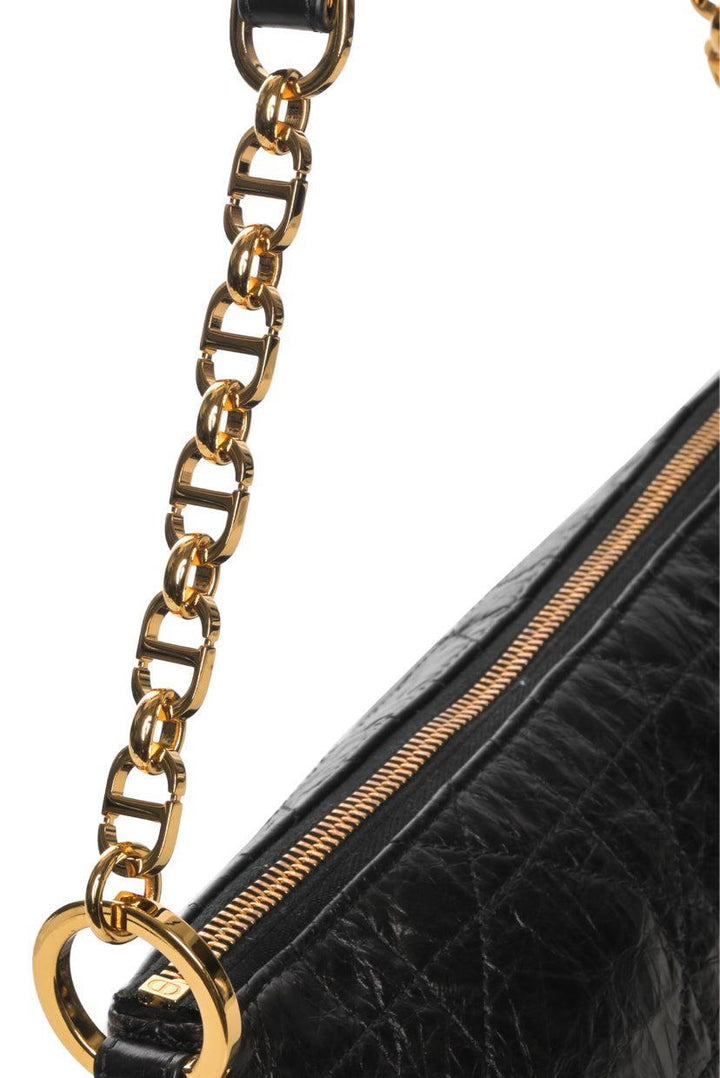 Dior 2024 Macrocannage Crinkled Calfskin Diorstar Hobo