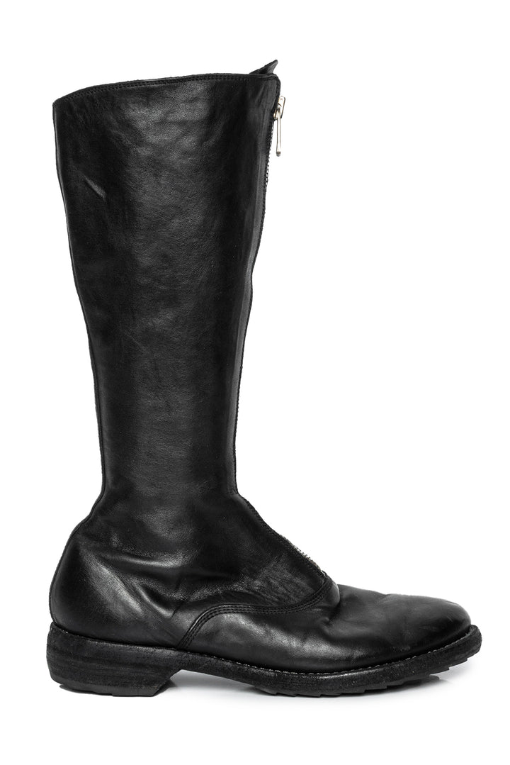 GUIDI Size 37 Front Zip Boots