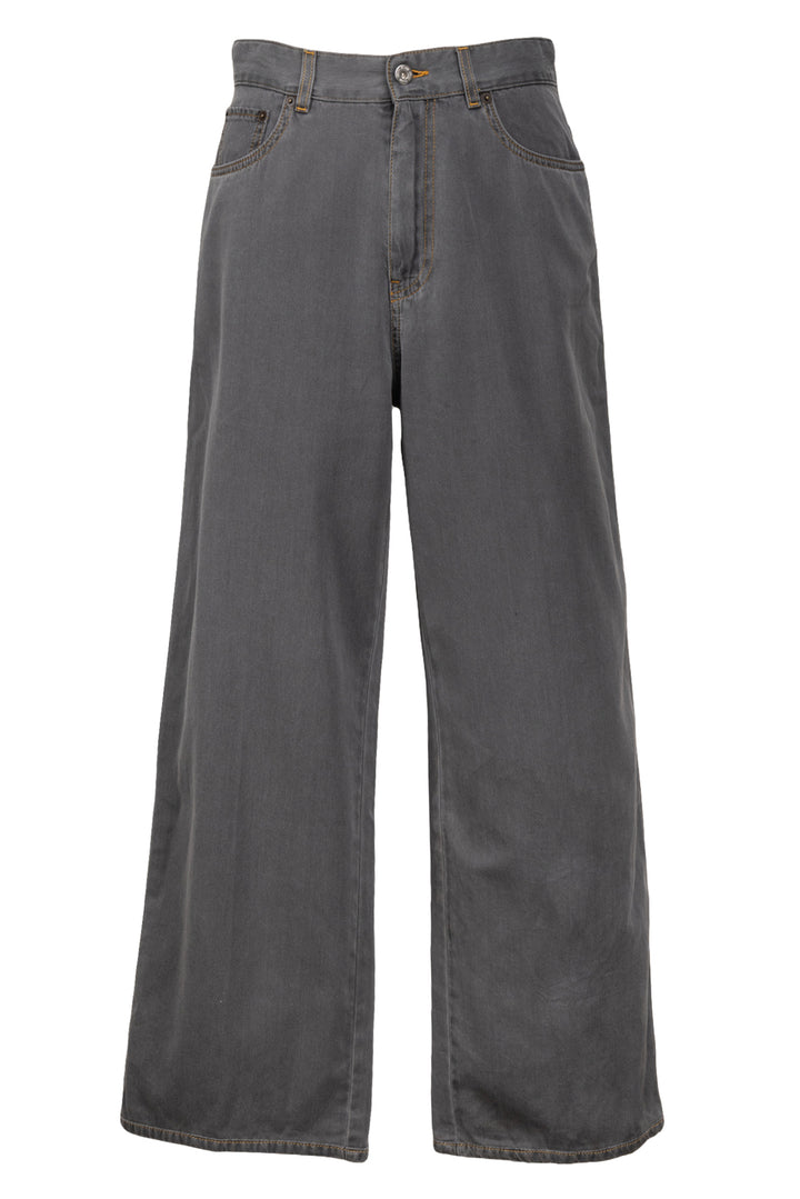 Miu Miu Size 24 2024 Chambray Logo Jeans