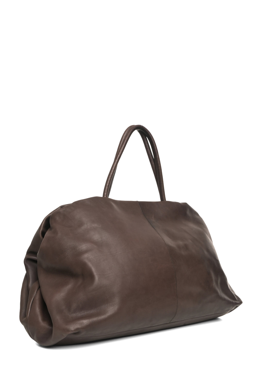 The Row Elio Bourse Leather Tote