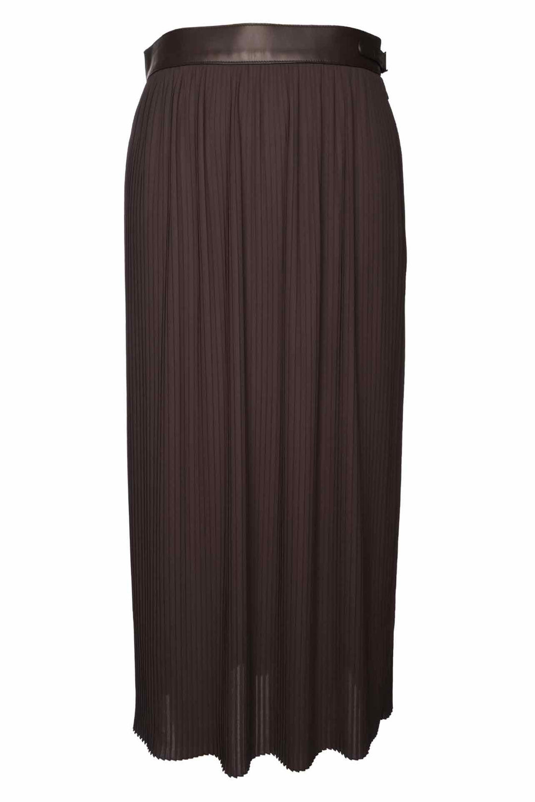 Hermes Size 36 Pleated Midi Skirt